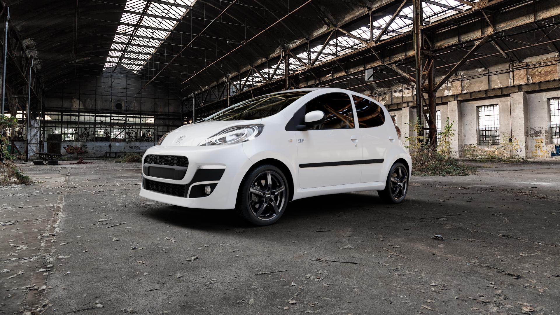 Peugeot 107 1,0l 50kW (68 hp) Wheels and Tyre Packages