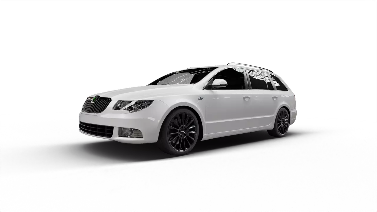 CARMANI 17 Fritz an Skoda Superb II Kombi Typ 3T