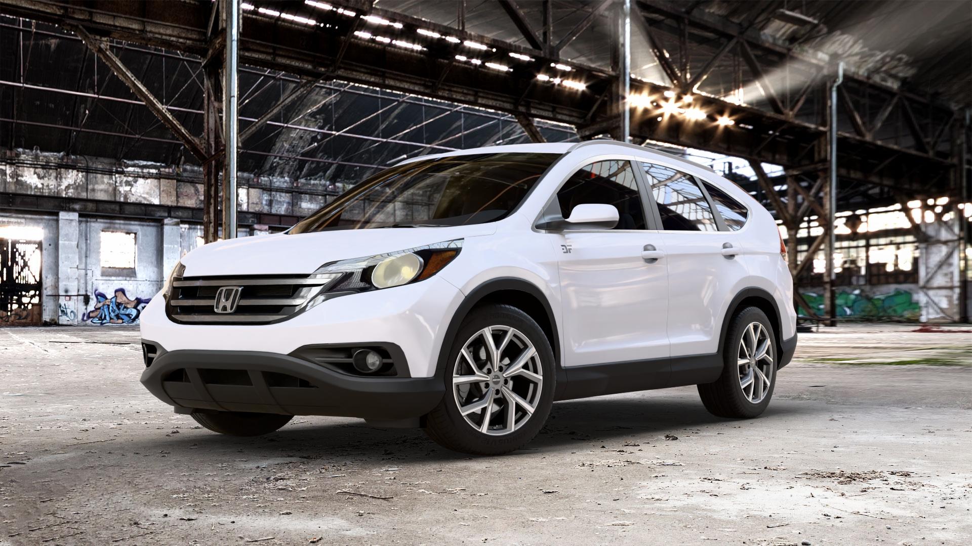 GMP Italia Mentor Anthr. matt diamond Felge mit Reifen grau anthrazit in 18Zoll Winterfelge Alufelge auf weissem Honda CR-V IV (RE5, RE6) 2,2l i-DTEC (RE6) 110kW 4WD (150 PS) 2,0l i-VTEC (RE5) 114kW (155 2WD 1,6l 88kW (120 BiTurbo 118kW (160 ⬇️ mit 15mm Tieferlegung ⬇️ Old Industrial Hall_max_5300mm_2024 Frontansicht_1