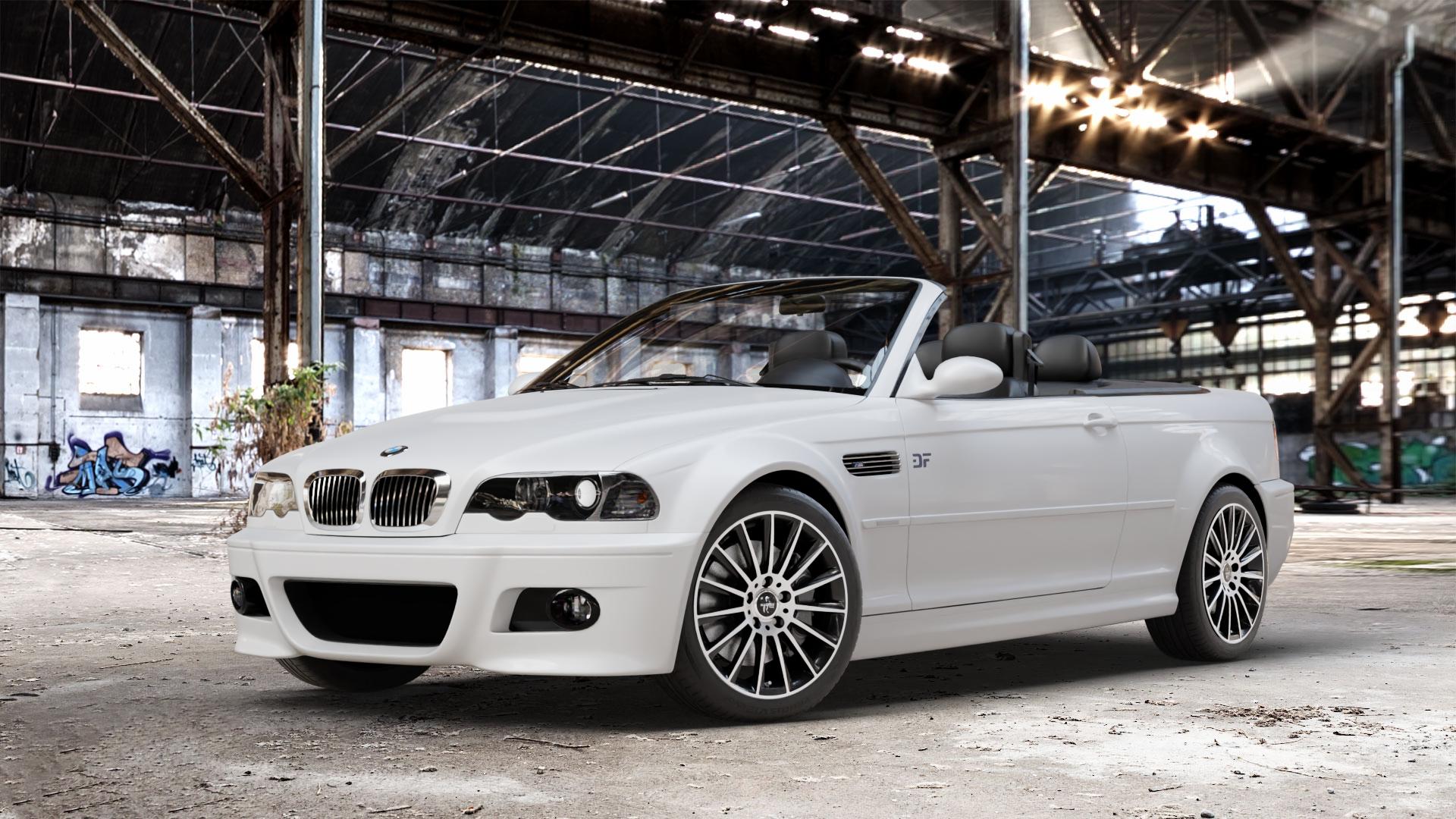 KESKIN KT18 BLACK FRONT POLISH Felge mit Reifen schwarz in 17Zoll Winterfelge Alufelge auf weissem BMW 320cd Typ E46 (Cabrio) 2,0l 110kW (150 PS) 320ci 2,2l 125kW (170 323ci 2,5l 325ci 141kW (192 330cd 3,0l 150kW (204 330ci 170kW (231 318ci 105kW (143 M3 3er C ⬇️ mit 15mm Tieferlegung ⬇️ Old Industrial Hall_max_4400mm_2024 Frontansicht_1
