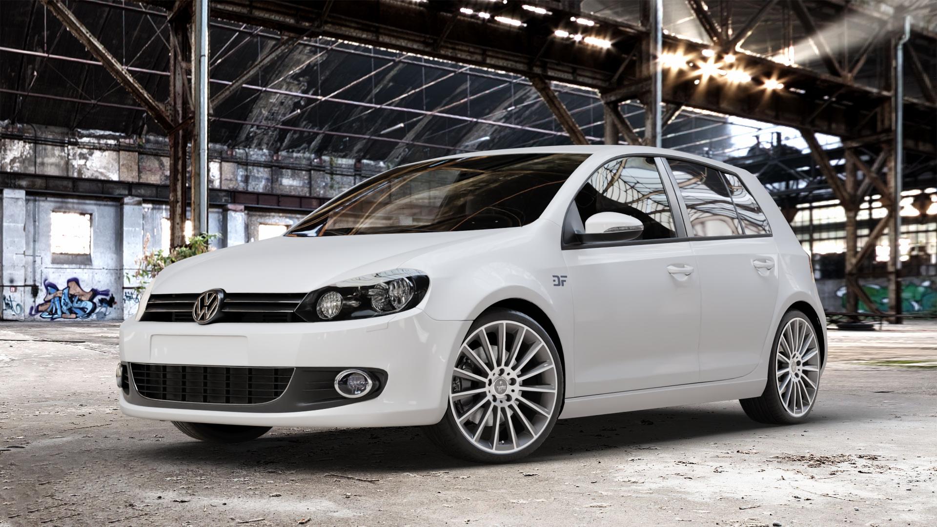 KESKIN KT18 PALLADIUM FRONT POLISH Felge mit Reifen in 19Zoll Winterfelge Alufelge auf weissem Volkswagen (VW) Golf 6 1,4l 59kW (80 PS) 1,6l 75kW (102 TDI 77kW (105 2,0l 81kW (110 TSI 90kW (122 103kW (140 4motion 118kW (160 1,2l 63kW (86 1,8l 66kW (90 BiFu ⬇️ mit 15mm Tieferlegung ⬇️ Old Industrial Hall_max_4400mm_2024 Frontansicht_1