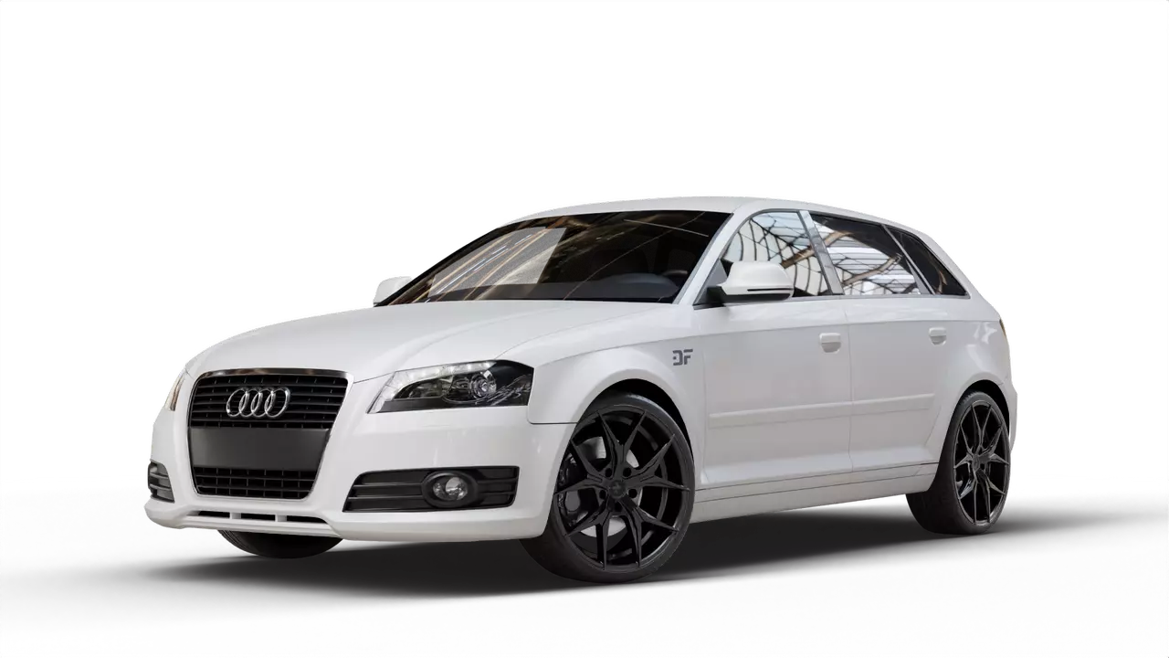 KESKIN KT19 an Audi A3 Typ 8P (Cabriolet)