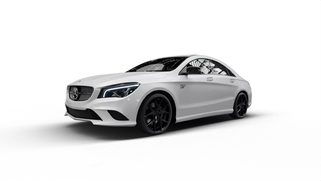 KESKIN KT19 an Mercedes CLA-Klasse I Typ 245G