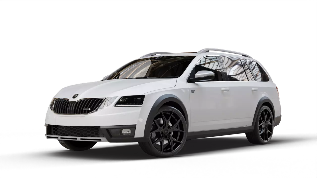 KESKIN KT19 an Skoda Octavia III Scout Typ 5E