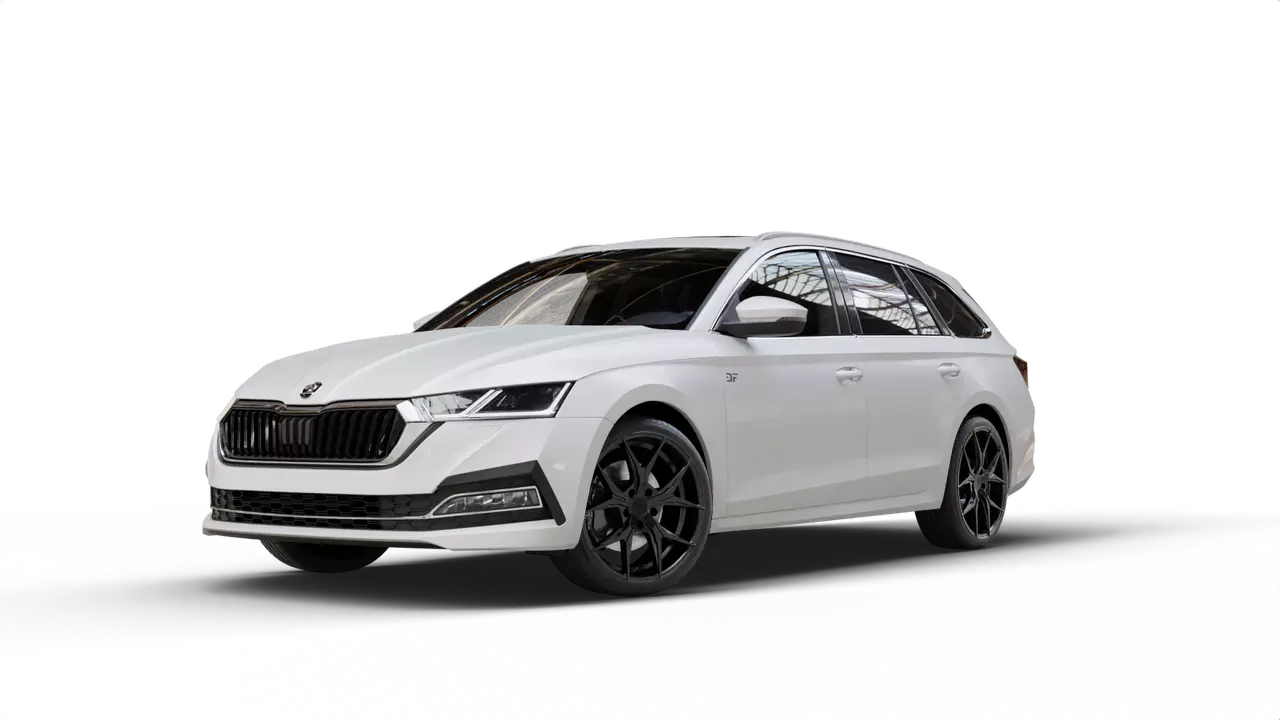 KESKIN KT19 an Skoda Octavia II Kombi Typ 1Z5