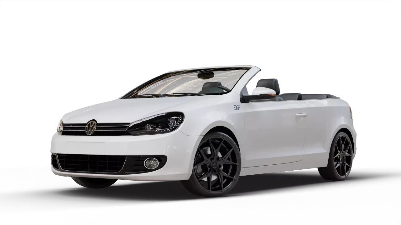 KESKIN KT19 an Volkswagen (VW) Golf 6 Cabrio