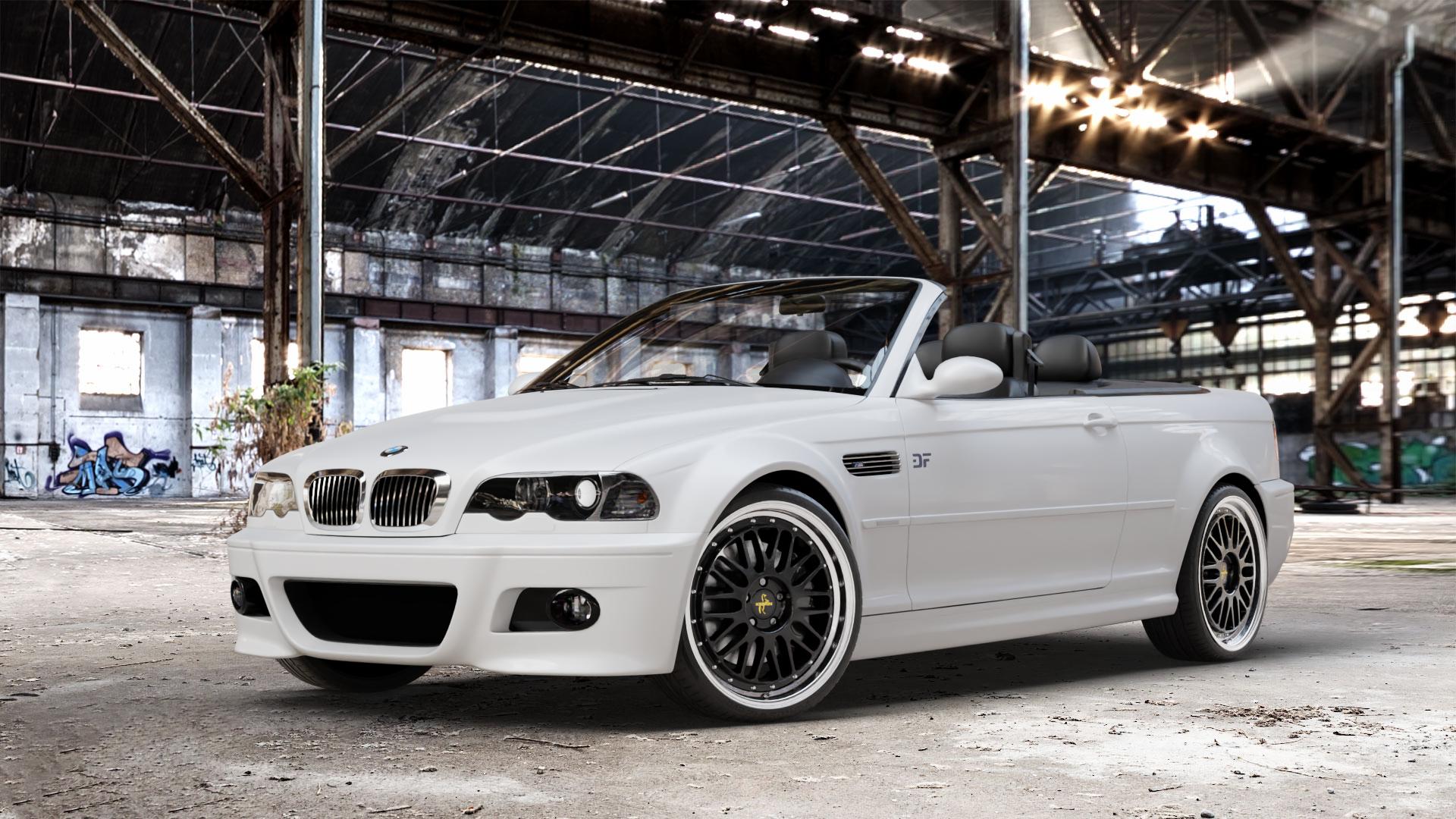 KESKIN KT22 BLACK LIP POLISH Felge mit Reifen schwarz in 19Zoll Winterfelge Alufelge auf weissem BMW 320cd Typ E46 (Cabrio) 2,0l 110kW (150 PS) 320ci 2,2l 125kW (170 323ci 2,5l 325ci 141kW (192 330cd 3,0l 150kW (204 330ci 170kW (231 318ci 105kW (143 M3 3er C ⬇️ mit 15mm Tieferlegung ⬇️ Old Industrial Hall_max_4400mm_2024 Frontansicht_1