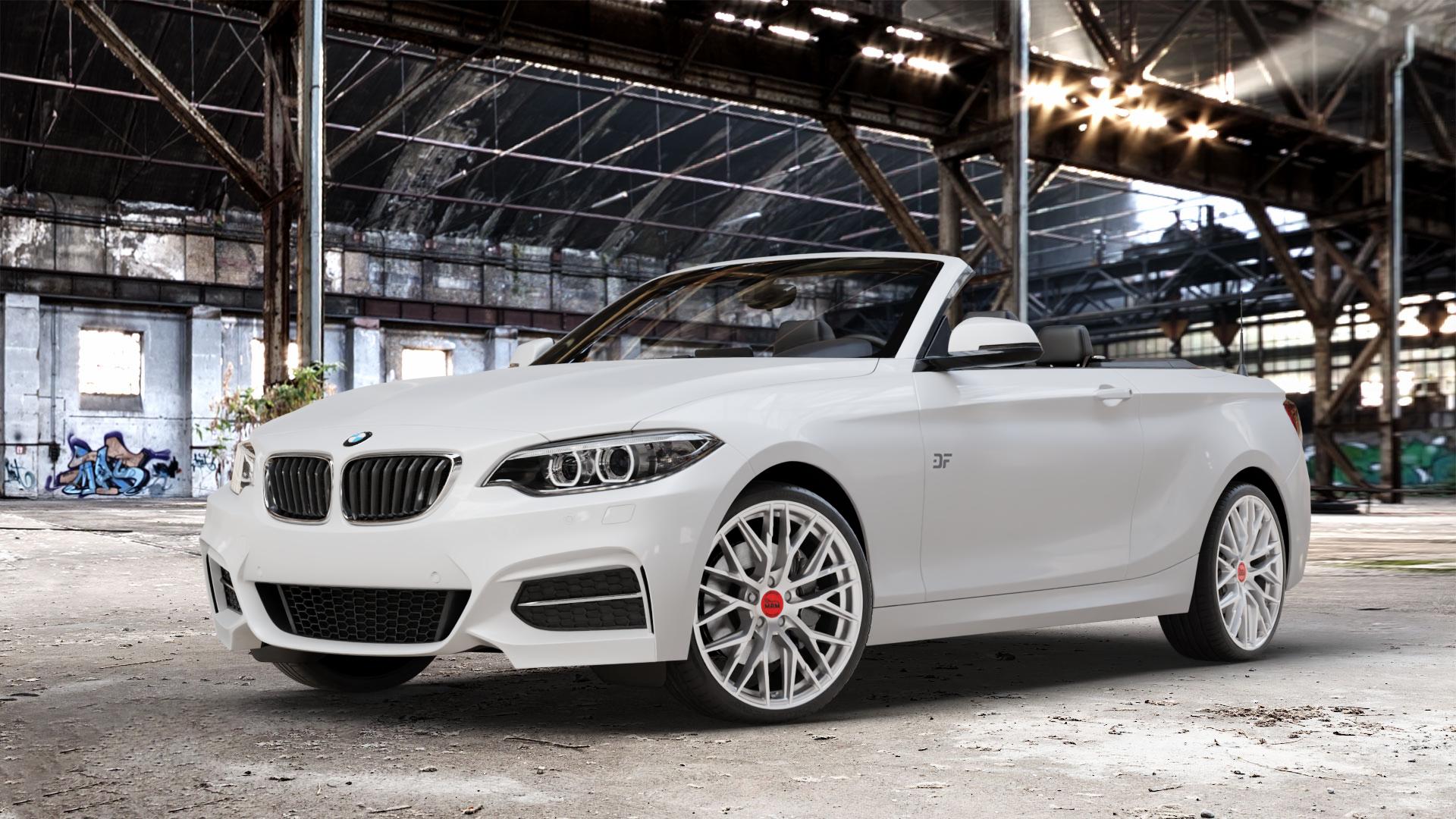 MAM RS4 MATT SILVER PAINTED Felge mit Reifen silber in 19Zoll Winterfelge Alufelge auf weissem BMW 220d Typ F23 (Cabrio) 2,0l 140kW (190 PS) 220i 135kW (184 228i 180kW (245 2 M235i 3,0l 240kW (326 218i 1,5l 100kW (136 xDrive 225d 165kW (224 218d 110kW (150 ⬇️ mit 15mm Tieferlegung ⬇️ Old Industrial Hall_max_4400mm_2024 Frontansicht_1