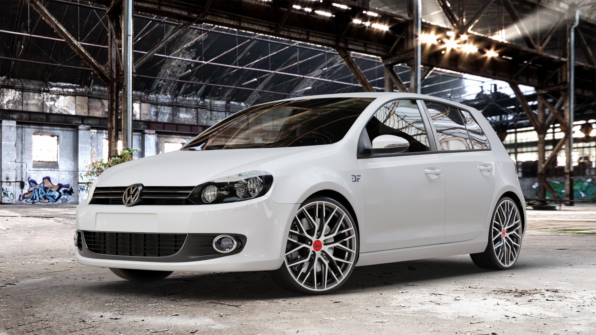 MAM RS4 PALLADIUM FRONT POLISH Felge mit Reifen silber mehrfarbig anthrazit in 20Zoll Winterfelge Alufelge auf weissem Volkswagen (VW) Golf 6 1,4l 59kW (80 PS) 1,6l 75kW (102 TDI 77kW (105 2,0l 81kW (110 TSI 90kW (122 103kW (140 4motion 118kW (160 1,2l 63kW (86 1,8l 66kW (90 BiFu ⬇️ mit 15mm Tieferlegung ⬇️ Old Industrial Hall_max_4400mm_2024 Frontansicht_1