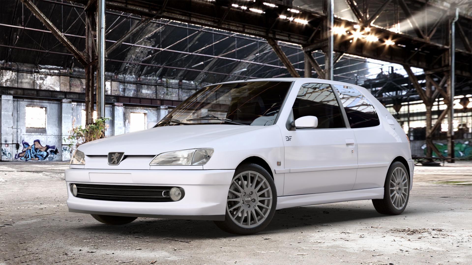 OZ RACING SUPERTURISMO GT GRIGIO CORSA Felge mit Reifen silber anthrazit silber/grau in 16Zoll Winterfelge Alufelge auf weissem Peugeot 306 Schrägheck 1,1l 44kW (60 PS) 1,4l 55kW (75 1,6l 65kW (88 72kW (98 1,8l 74kW (101 16V 81kW (110 D 43kW (58 1,9l 47kW (64 50kW (68 51kW (69 DT 66kW (9 ⬇️ mit 15mm Tieferlegung ⬇️ Old Industrial Hall_max_4400mm_2024 Frontansicht_1