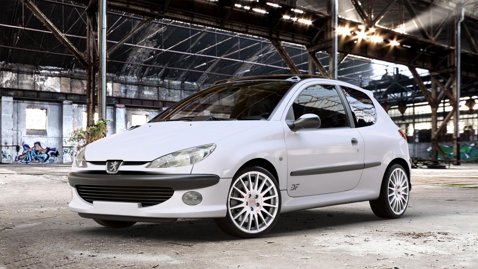 OZ RACING SUPERTURISMO WRC RACE WHITE + RED LETTERING Felge mit Reifen rot weiss weiß in 17Zoll Winterfelge Alufelge auf weissem Peugeot 206 1,1l 40kW (54 PS) 44kW (60 1,4l 55kW (75 1,6l 65kW (88 2,0l RC 130kW (177 S16 99kW (135 100kW (136 GT HDi eco 50kW (68 1,9l D 51kW (69 16V 66kW (90 F ⬇️ mit 15mm Tieferlegung ⬇️ Old Industrial Hall_max_4400mm_2024 Frontansicht_1