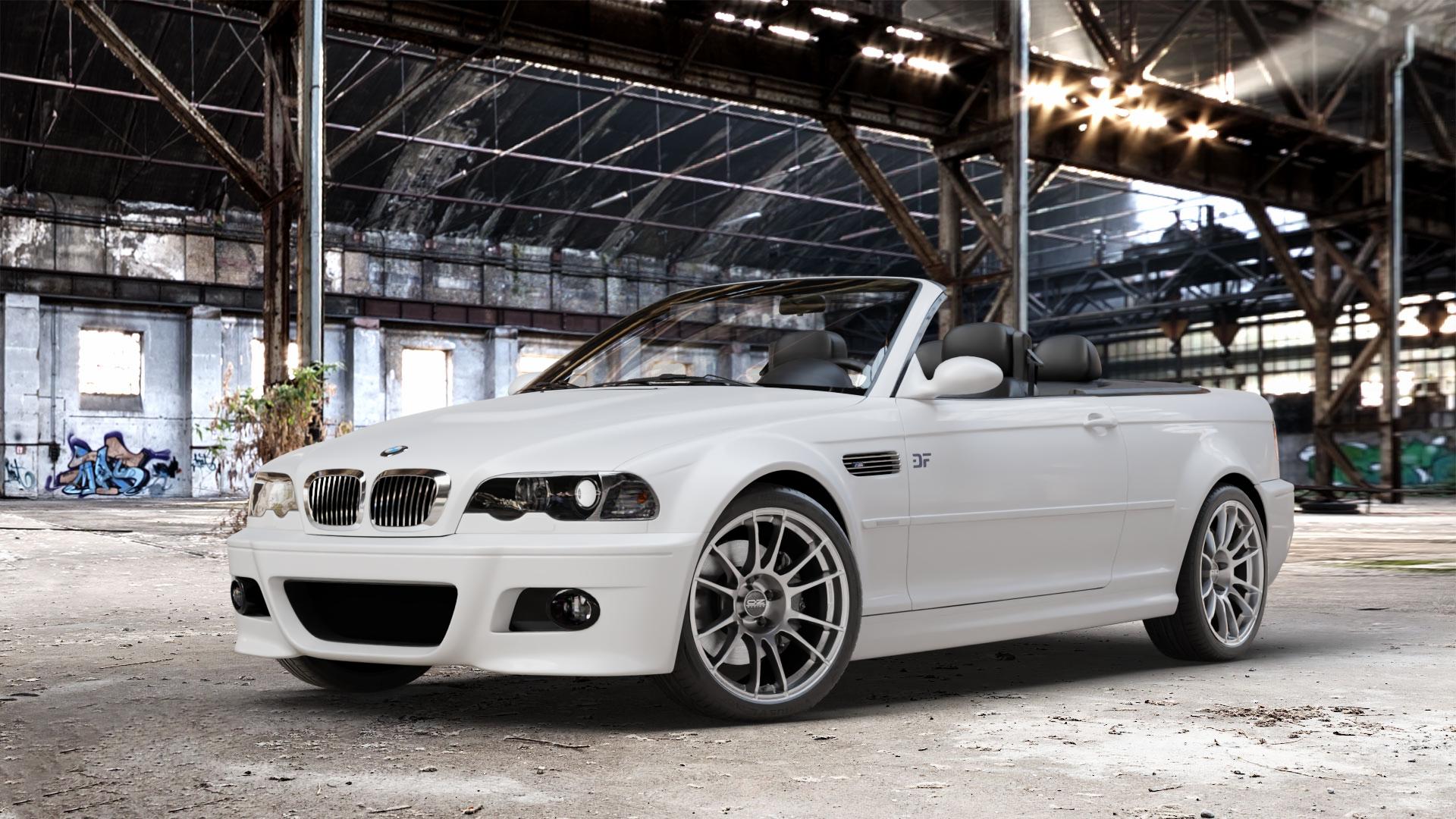 OZ RACING ULTRALEGGERA CRYSTAL TITANIUM Felge mit Reifen grau silber/grau in 18Zoll Winterfelge Alufelge auf weissem BMW 320cd Typ E46 (Cabrio) 2,0l 110kW (150 PS) 320ci 2,2l 125kW (170 323ci 2,5l 325ci 141kW (192 330cd 3,0l 150kW (204 330ci 170kW (231 318ci 105kW (143 M3 3er C ⬇️ mit 15mm Tieferlegung ⬇️ Old Industrial Hall_max_4400mm_2024 Frontansicht_1