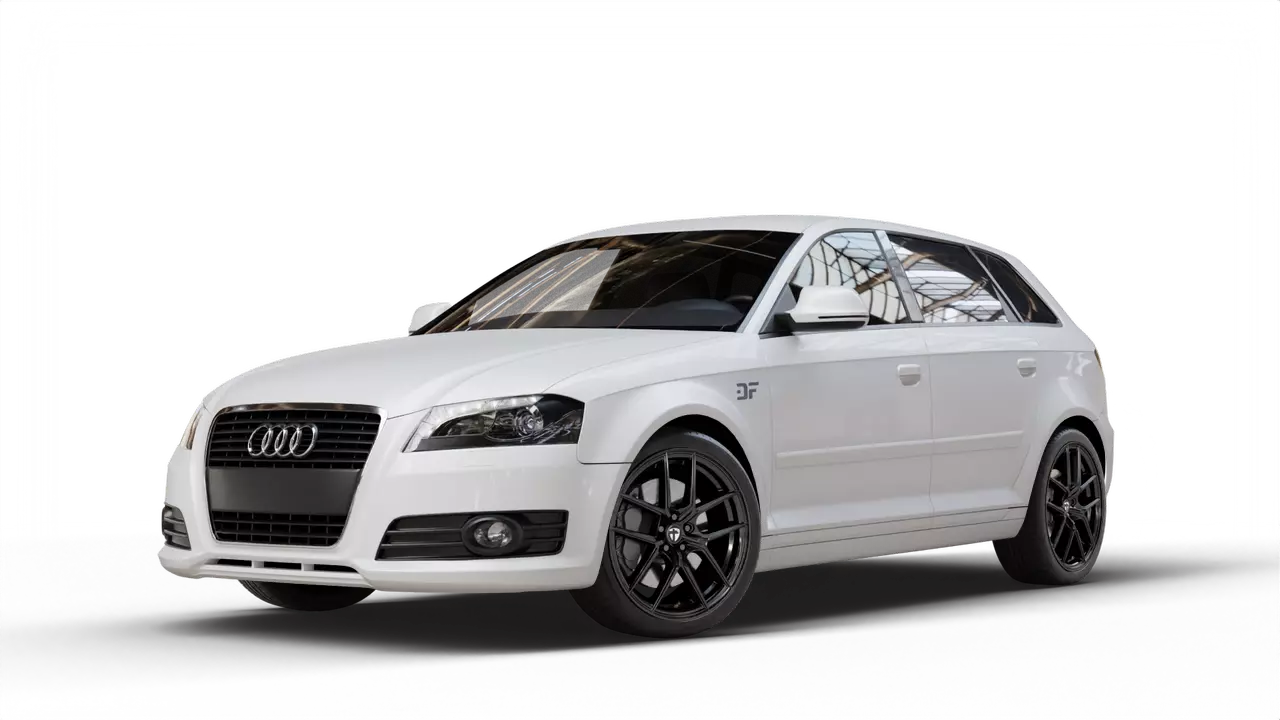 TOMASON TN30 an Audi A3 Typ 8P (Cabriolet)