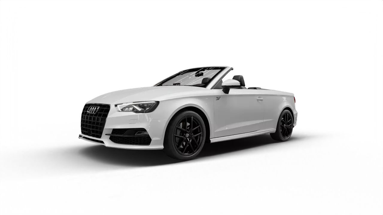 TOMASON TN30 an Audi A3 Typ 8V (Cabriolet)
