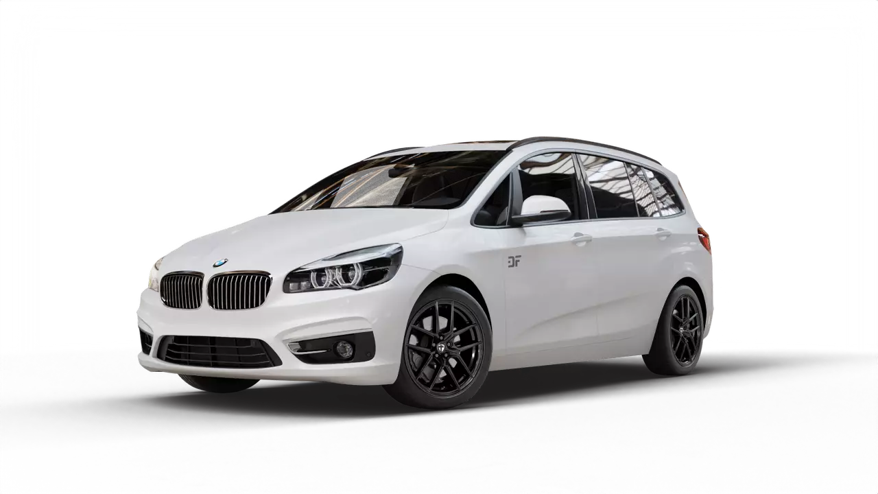 TOMASON TN30 an BMW 216d Typ F2GT Facelift (F46 Gran Tourer)