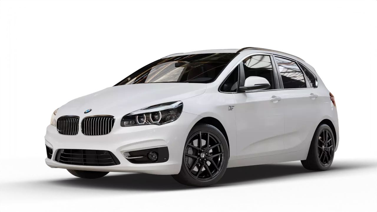 TOMASON TN30 an BMW 218d Typ F2AT Facelift (F45 Active Tourer)