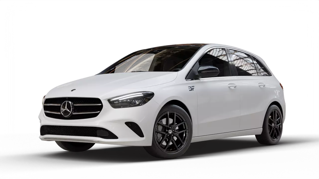 TOMASON TN30 an Mercedes B-Klasse Typ W247