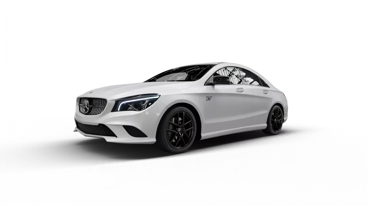 TOMASON TN30 an Mercedes CLA-Klasse I Typ C117