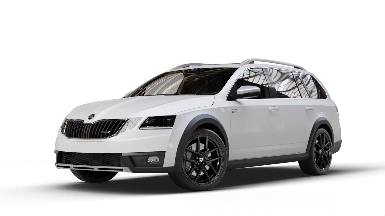TOMASON TN30 an Skoda Octavia III Scout Typ 5E